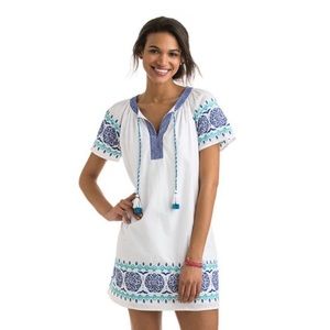 Vineyard Vines Medallion Popover Dress